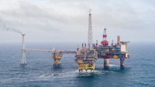 Pictured: Equinor's Sleipner oil field. Image: Øyvind Gravås and Bo B. Randulff